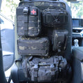Universal Tactical Seat Back Organizer Vehicle Molle Panel Organizer Storage