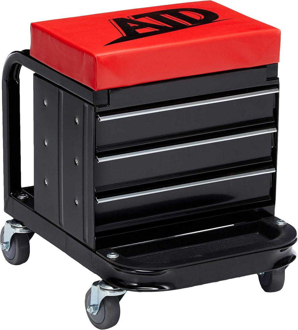 ATD Tools 81047 Heavy Duty Toolbox Creeper Seat - 450 lb. Capacity