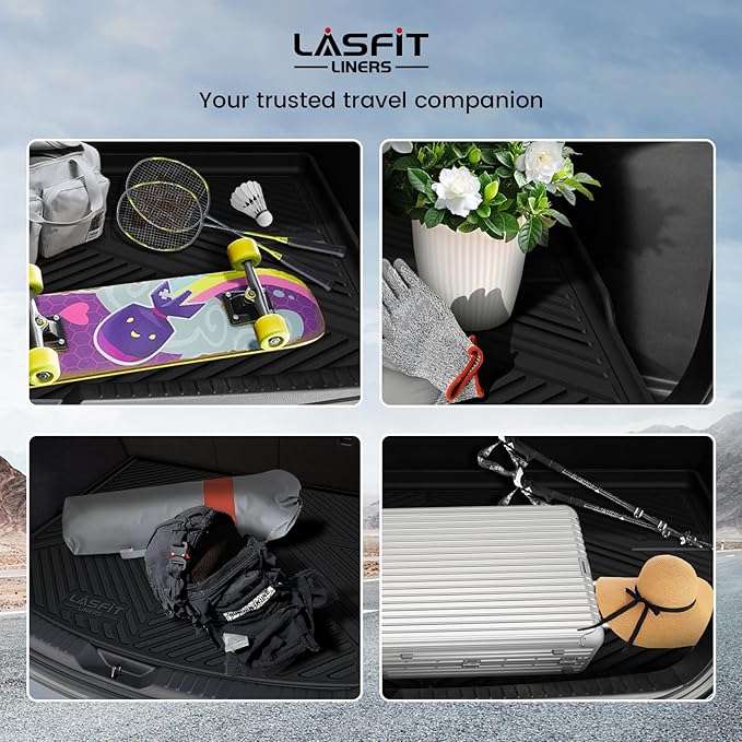 LASFIT Cargo Mat for Mazda CX5 2017-2025, CX 5 All Weather Trunk Mat for 2017 - Image 8