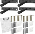 evald heavy duty floating shelf brackets 6 inch, main product view