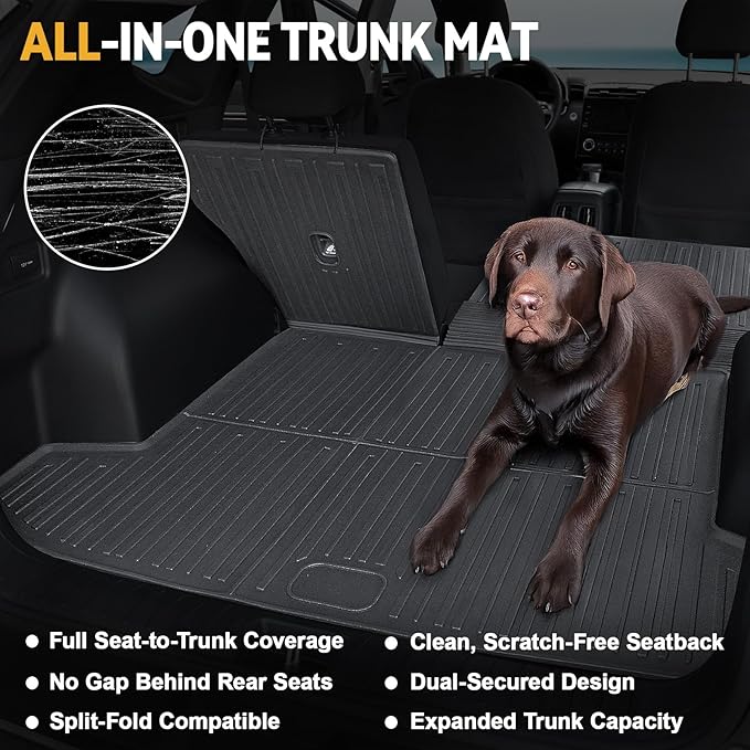 Floor Mats Set for 2022-2025 Hyundai Tucson Gas, Full Coverage All Weather - Image 6