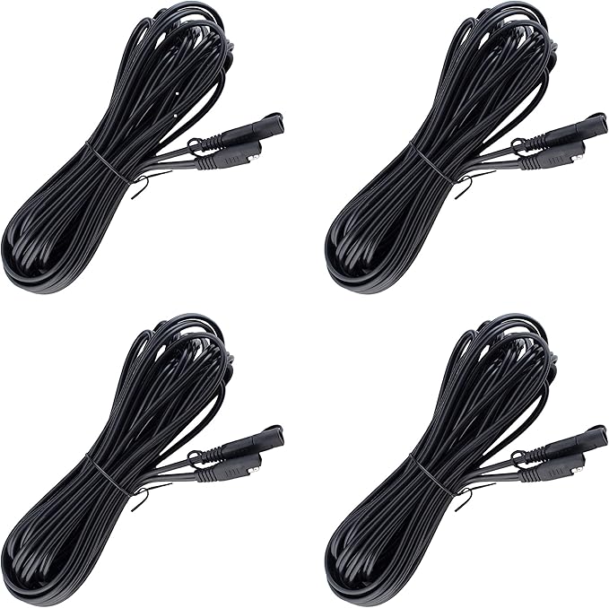 Battery Tender 12 Foot Extension SAE Cable 4 Pack by BatteryTender
