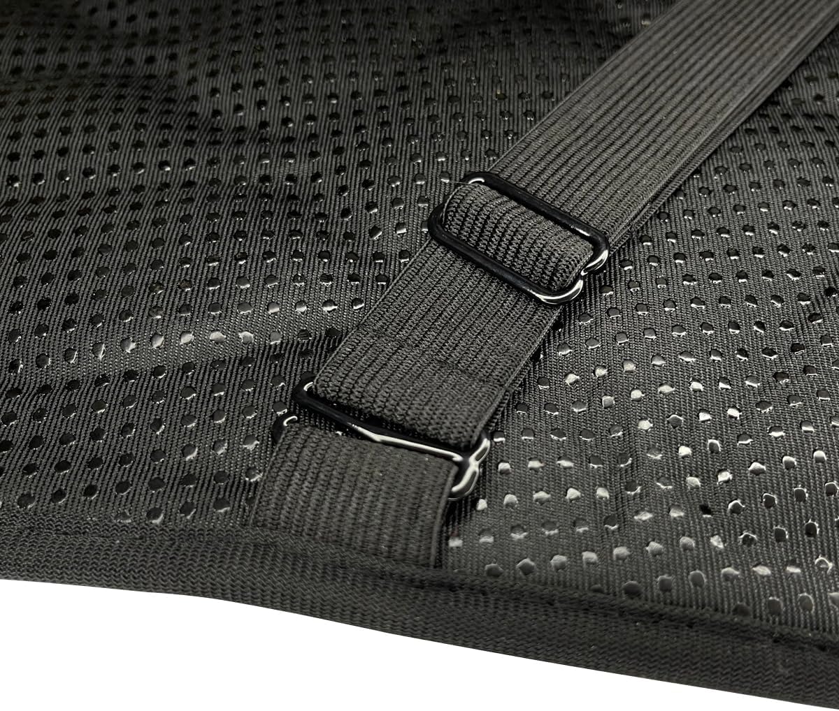 Universal Motorcycle Sunscreen Seat Pad,Black Breathable Decompression Seat Pad,3D Shock Absorption and Butt Protective, Comfortable seat cushion for Long-Distance Riding