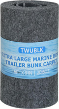 16in x 16ft Extra Large Boat Trailer Bunk Carpet - Marine Grade Padding for Boat Trailers Jet Ski Ramps Garages Docks Bunk Board Carpet