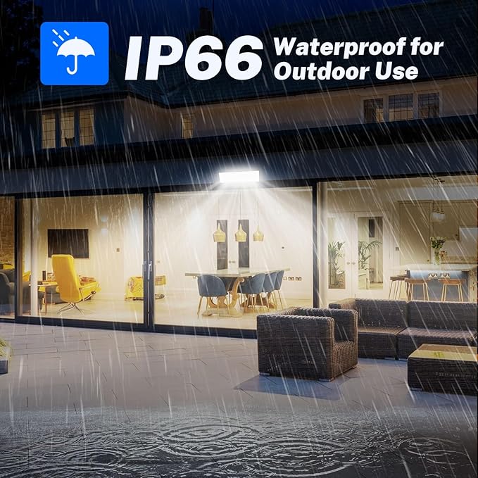 100W LED Shop Light, 11000LM Plug in Garage Light - Image 4