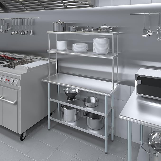 Amgood Stainless Steel Work Table - Image 5