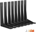 neodrop 8-pack 18 inch heavy duty shelf brackets, main product view