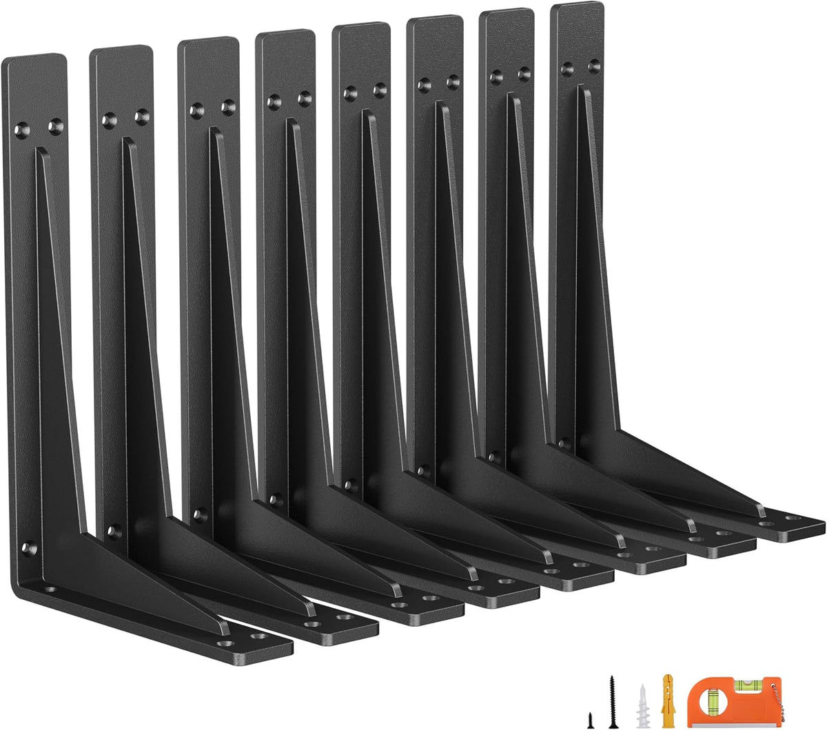 neodrop 8-pack 18 inch heavy duty shelf brackets, main product view