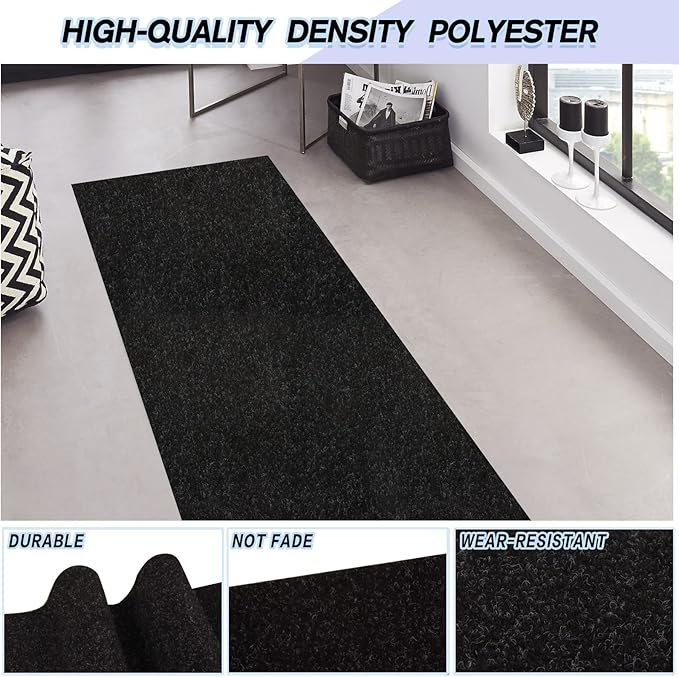 Custom Size Backed Non-Slip Area Rugs Runner, Easy Clean, Waterproof Runner Rugs - Image 2