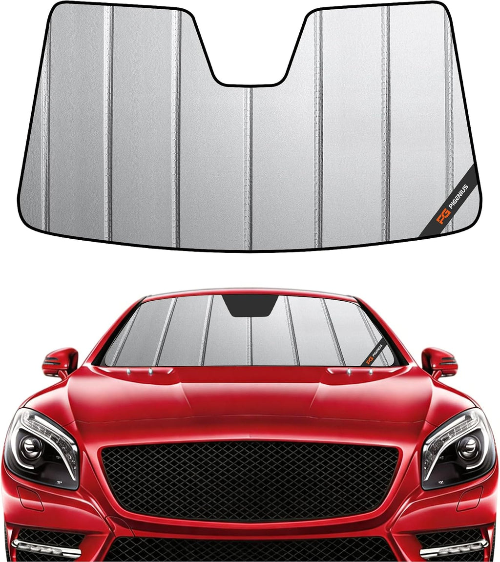 Pigenius Windshield Sunshade for Mercedes-Benz SL 2013-2020 Front Window Sun Shade - Safeguard
