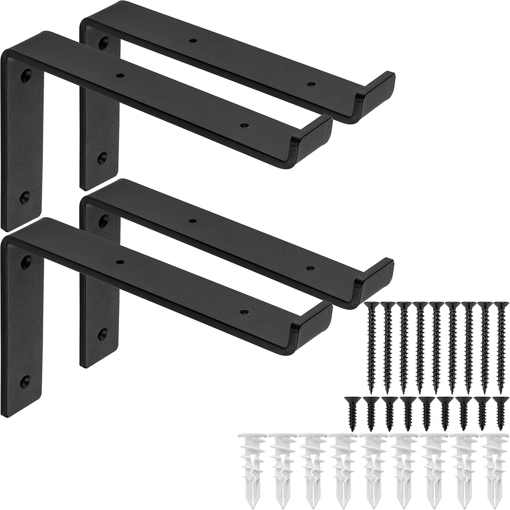 heavy-duty shelf brackets - premium construction grade 1/4", main product view