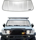 Pigenius Windshield Sun Shade for Toyota FJ Cruiser 2007-2014. Reflective Aluminum Film Front Window Sunshade B