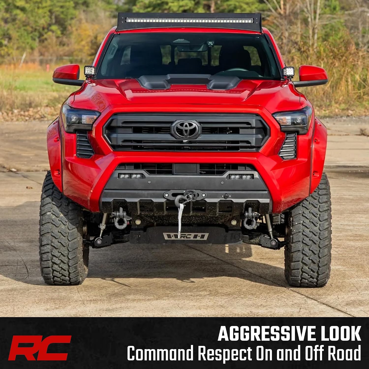 Rough Country Hood Scoop for 2024 Toyota Tacoma - HS80010