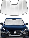 Pigenius Windshield Sun Shade for 2021-2025 Nissan Rogue. Front Window Sunshade with Storage Bag