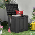 yitahome 31 gallon resin deck box outdoor storage, main product view