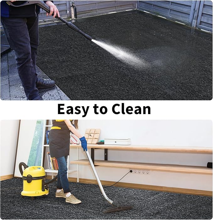 MABOZOO Garage Floor Mat 8.8 x22 Ft, Extra Large Garage Carpet Rug, Reusable - Image 7