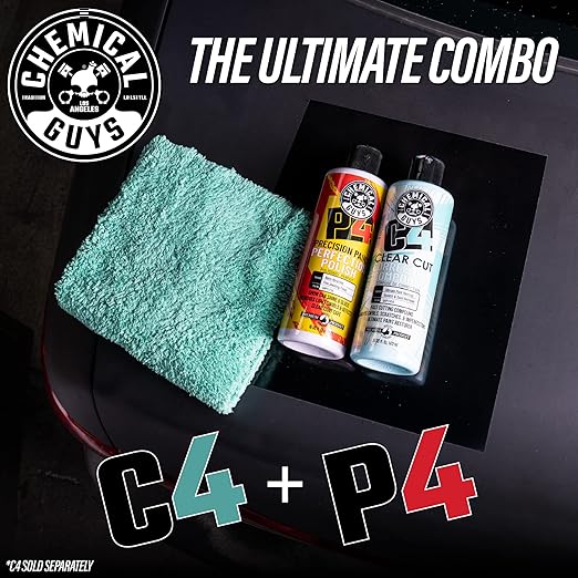 Chemical Guys C4 & P4 Clear Cut Correction Compound and Precision Paint - Image 7
