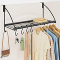 tajsoon 24.2" over the door hooks with storage, main product view