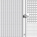 36 inch shelf pilaster adjustable shelf track and, main product view