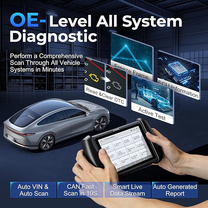 XTOOL IP819 V2.0 Bidirectional Scan Tool, 2025 Upgraded OBD2 Scanner - Image 7