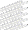 Ensenior 10 Pack 4 FT Led Shop Lights, 5000K Daylight, 5000LM Super Bright by Ensenior