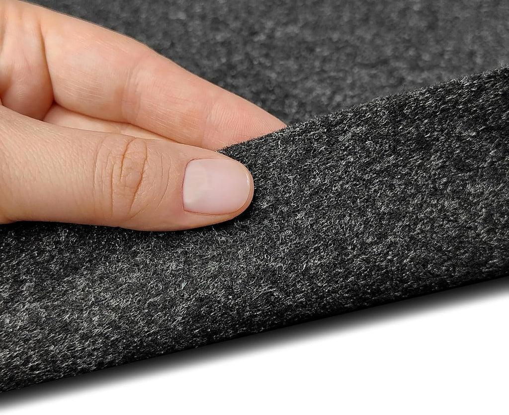 Siless 59"x122" Black Underfelt Carpet for Speaker, Sub Box Carpet, Auto, RV, Boat, Marine, Truck, Car Trunk Felt Fabric Material