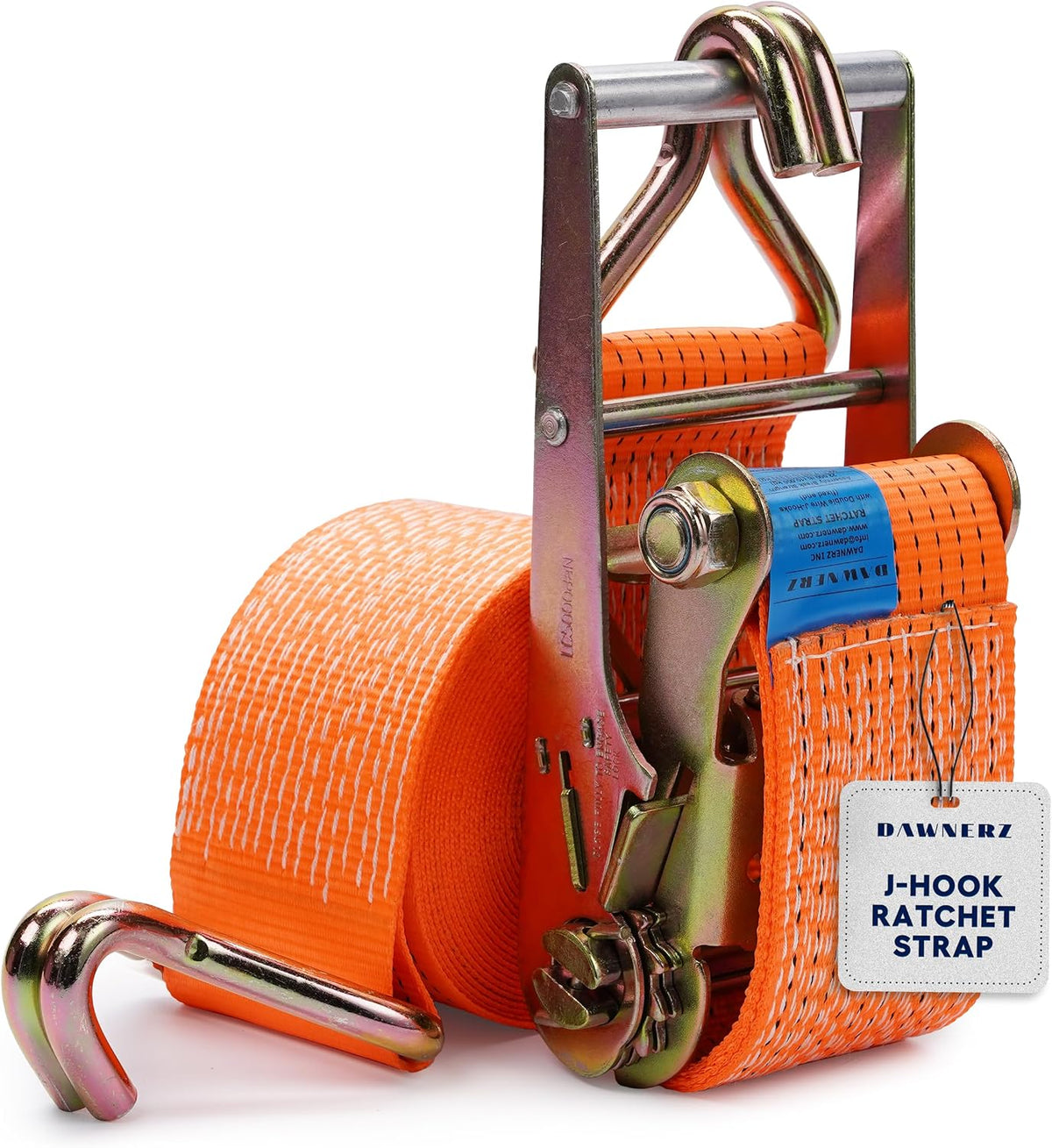 Heavy Duty 4 Inch x 30 Ft Ratchet Straps