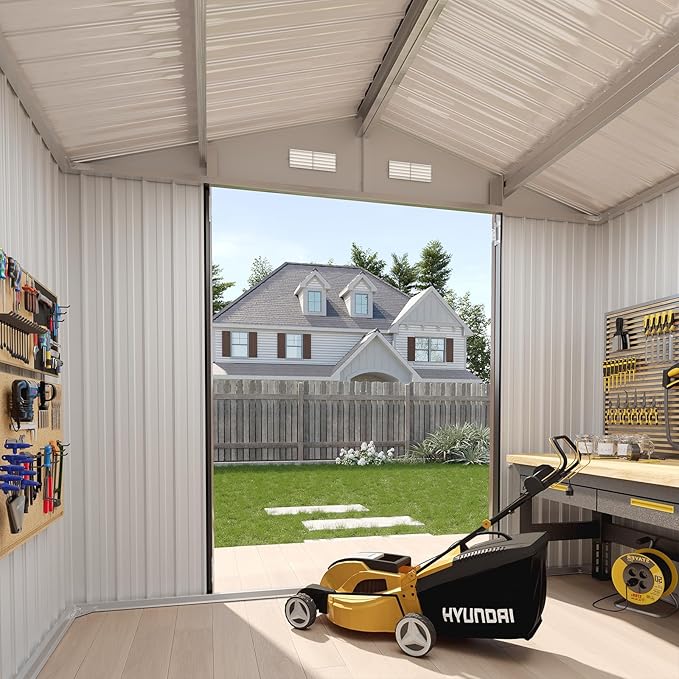 Aoxun 7x5 FT Outdoor Storage Shed - Image 6