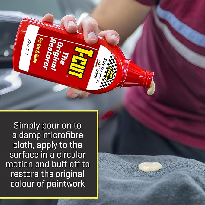T-Cut Original Car Paintwork Restorer & Scratch Remover, 10.5 Fl Oz - Image 5