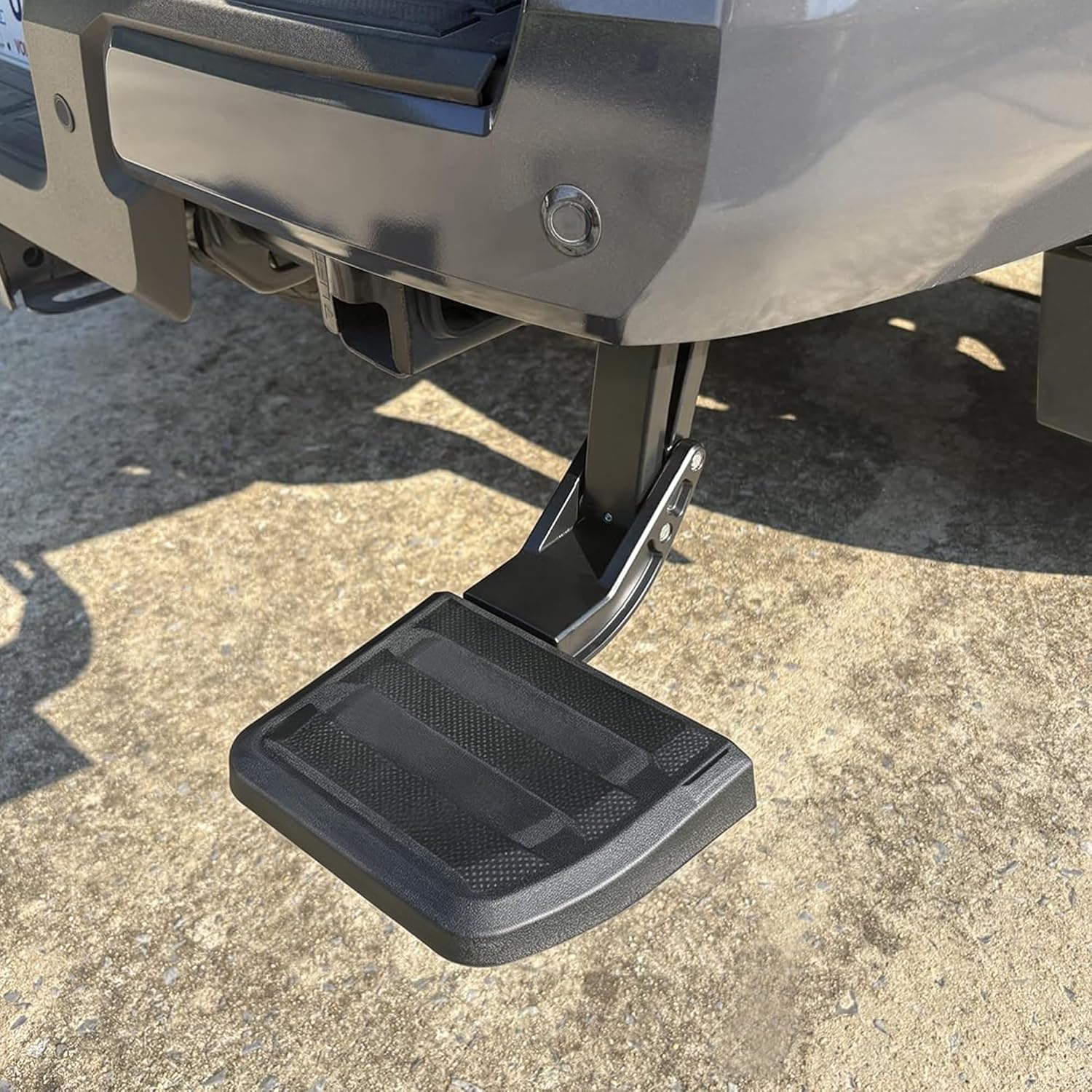 KLN Rear Bed Step Tailgate Bedstep Compatible with Toyota Tacoma 2024 2025 2026 Folding Truck Step Retractable Bumper Tailgate Step 4th Gen Accessories Replace # PT392-35920