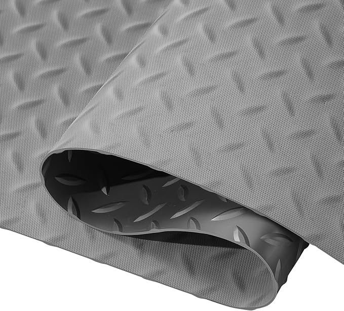 VEVOR Garage Floor Mat, 19 x 4.9 FT PVC Garage Flooring Roll, Non-Slip Diamond - Image 11