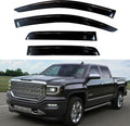 KPY Window Visor for 2014-2018 GMC Sierra & Chevrolet Chevy Silverado 1500