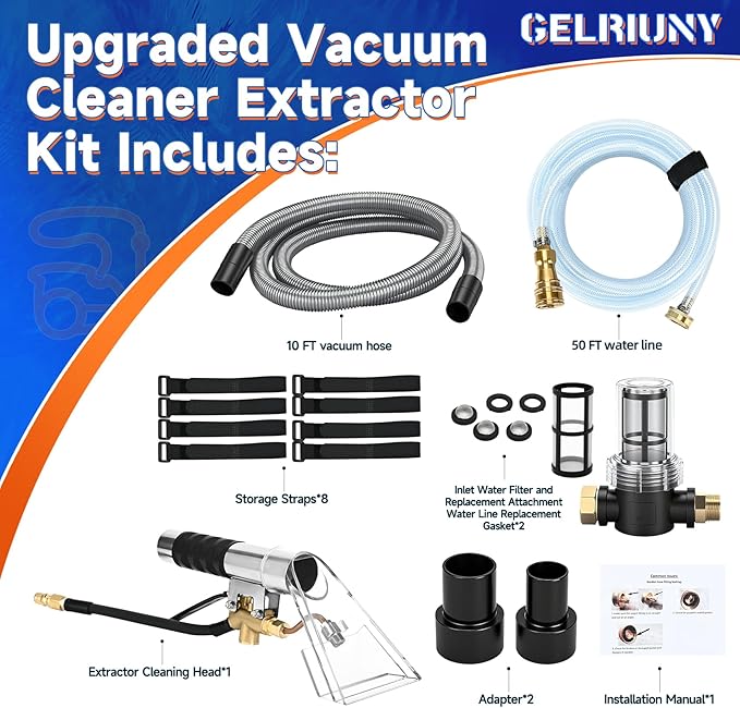 Upgraded Vacuum Cleaner Extractor Kit Compatible - Image 2