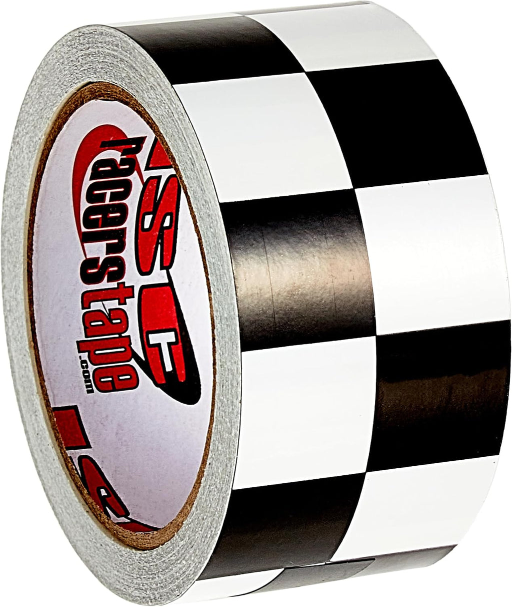Allstar Performance Black and White Checkered Racer's Tape, Small