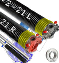 Garage Door Torsion Spring Set, Pair of 2" Electrophoresis Coated Garage Door
