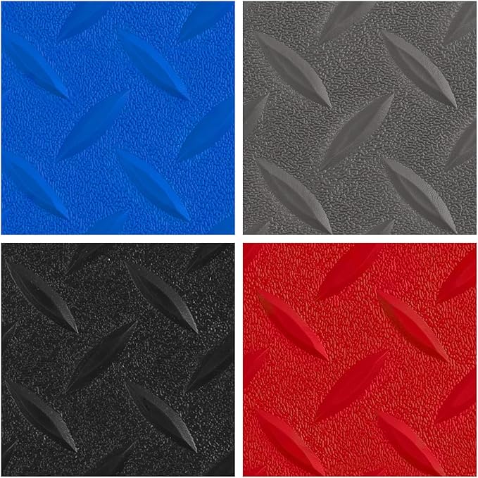 Boshen 5Ft x 17Ft Garage Floor Mat 2.5mm Thickened Rubber Flooring Roll 85sqft - Image 6