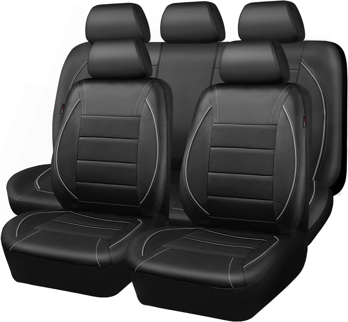 car pass universal reflect piping leather car seat, main product view