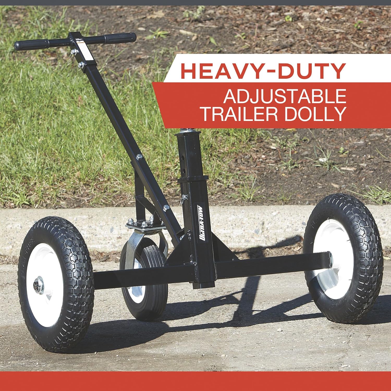 Ultra-Tow Heavy-Duty Adjustable Trailer Dolly - 1000-Lb. Capacity