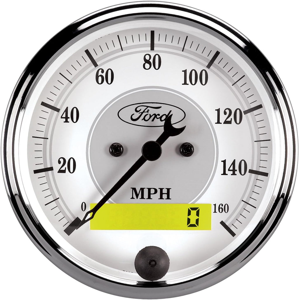 Auto Meter 880087 Ford Racing Series 5 Gauge Set Kit Box Red, 2 1/16" and 3 3/8"
