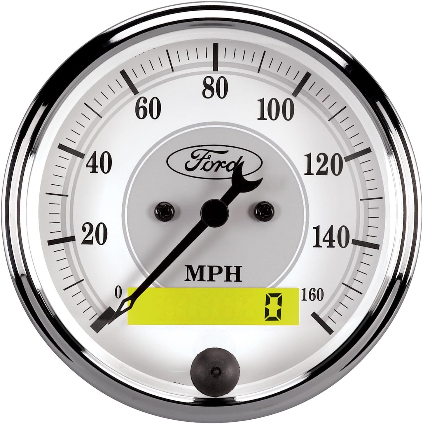 Auto Meter 880087 Ford Racing Series 5 Gauge Set Kit Box Red, 2 1/16" and 3 3/8"