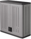 suncast 4 cu. ft wall mounted garage cabinet, main product view