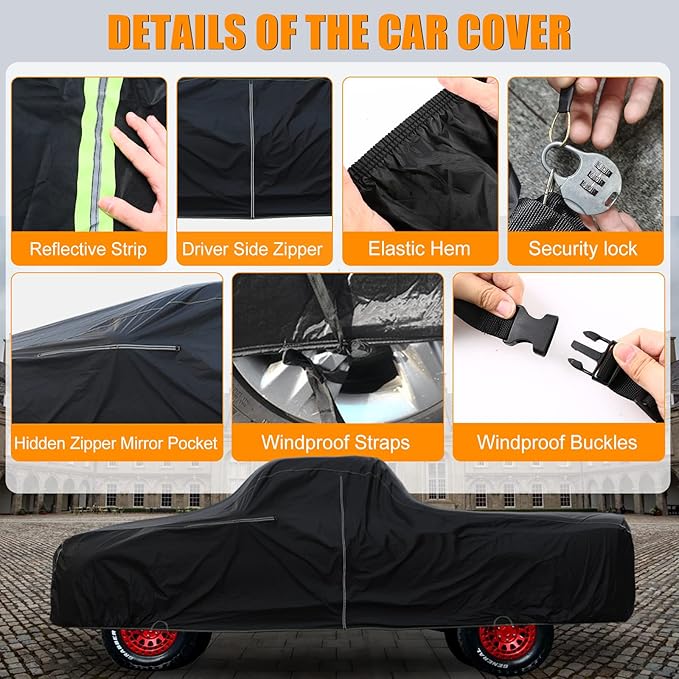 Waterproof Car Cover Compatible - Image 2