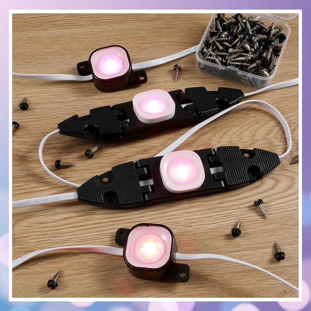 nuanchu 99 pcs light clips set compatible with, package contents