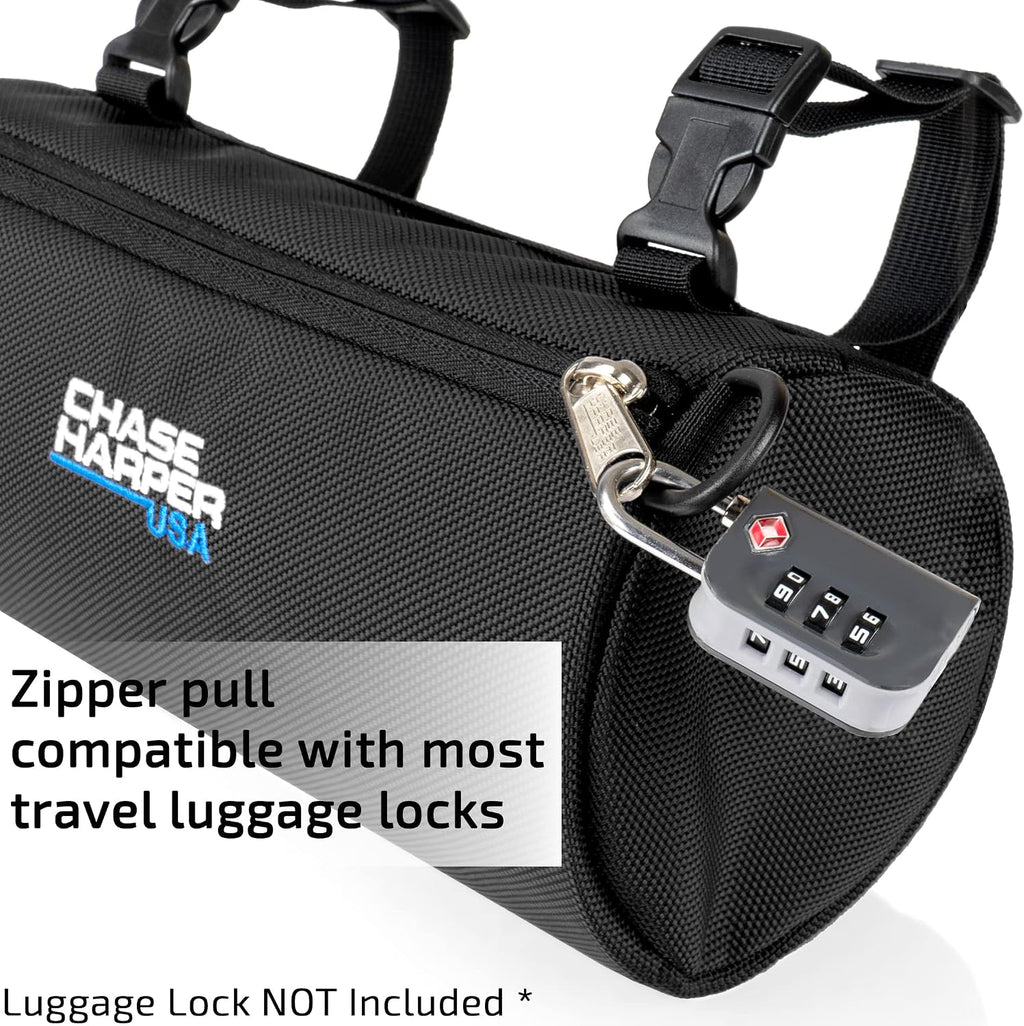 Chase Harper USA 10300 Black BC Barrel Bag - 3.5 Liters - Water-Resistant, Tear-Resistant, Industrial Grade Ballistic Nylon - Universal Fit