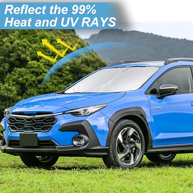 Custom Fit 2025 2026 Crosstrek Wagon Sunshade - Image 2