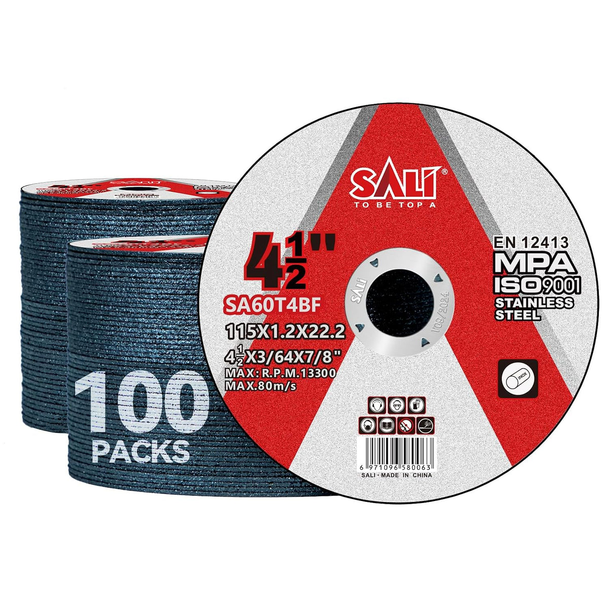 4-1/2 inch cut off wheels, thin cutting discs, main product view