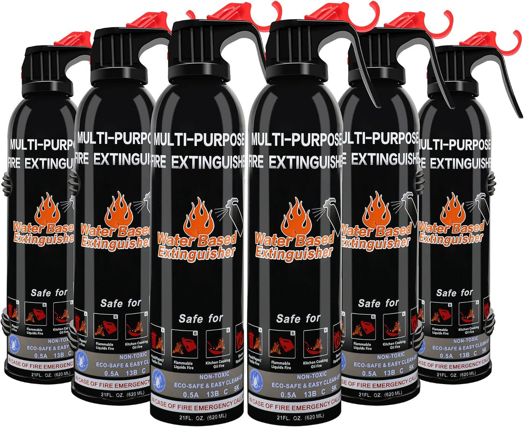 Fire Extinguisher for Home, 6 Pack Vehicle Fire Extinguishers