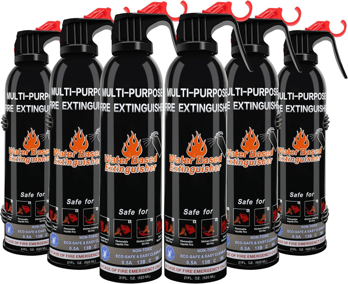 Fire Extinguisher for Home, 6 Pack Vehicle Fire Extinguishers