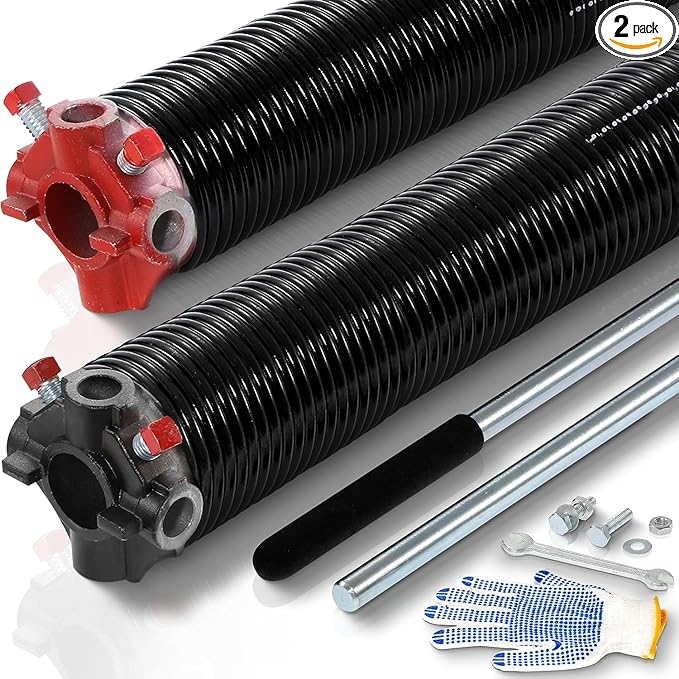 Pair of 2" Garage Door Torsion Springs by POWLAB