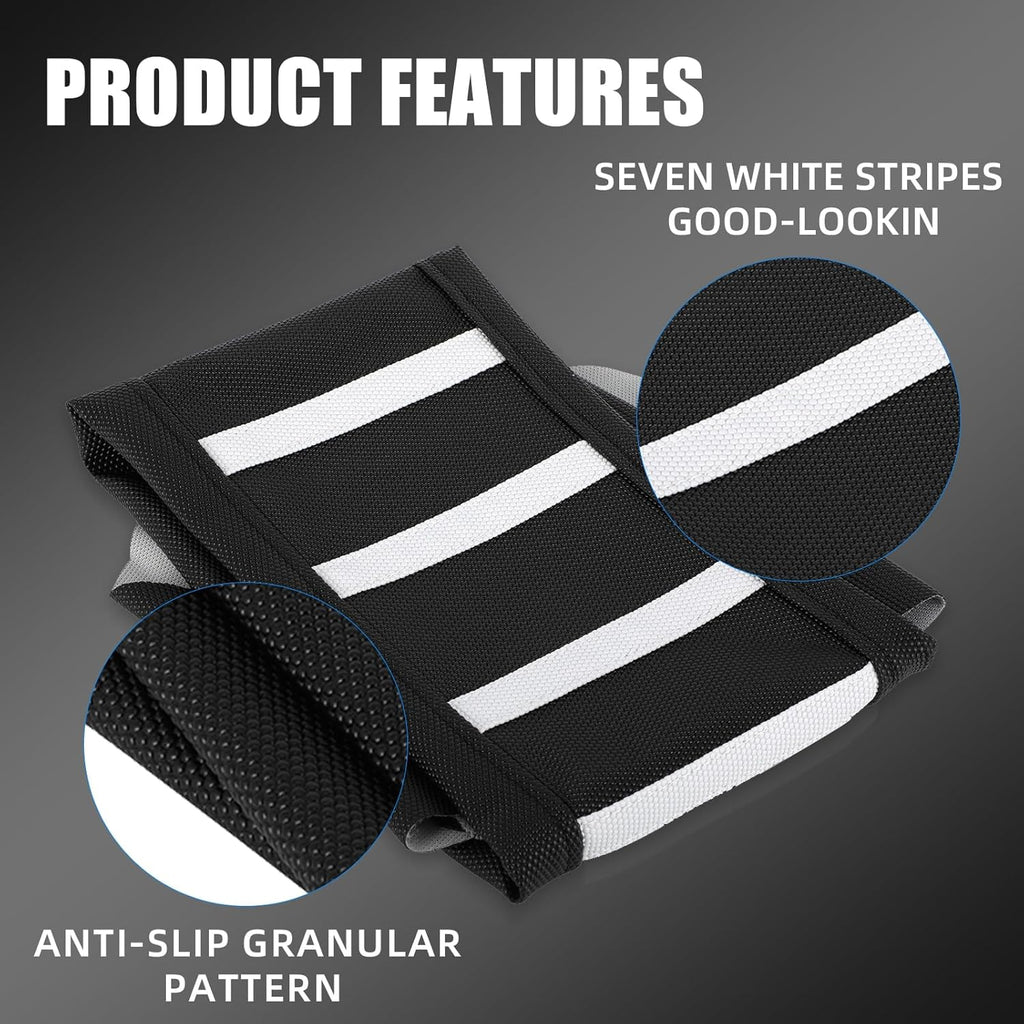 Dirt Bike Seat Cover,Universal Motorcycle Grip Cushion Guard for Most Dirtbike Ebike Like CRF CR YZ TTR WR KX KLX EX EXC 50 80 85 110 125 150 250 450-Black